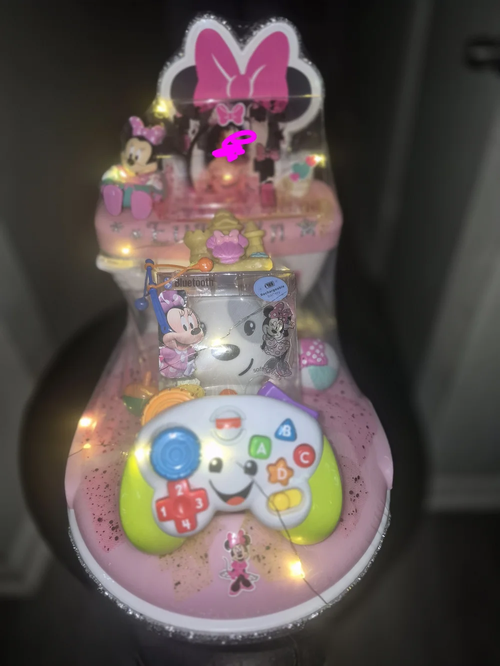 Pink Minnie Mouse Interactive Learning Controller for Kids